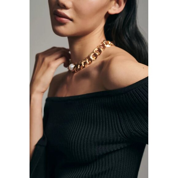 Anthropologie Black Sweater Womens Small Witchy Whimsigoth Dark Fairy Magical - Picture 5 of 12